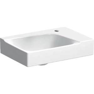 Geberit Xeno2 мебелна мивка с десен отвор за смесител 40 см бяла (500.529.01.1)