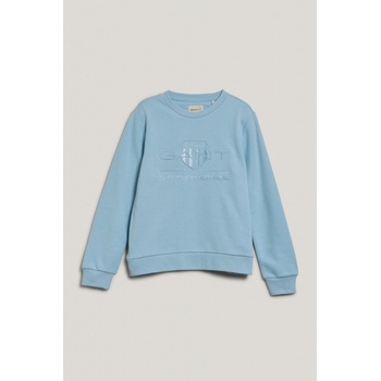 Gant Reg Tonal Shield C-Neck Sweat Calming Bue