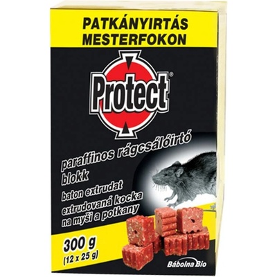 Bábolna Bio Protect extrudovaná kostka na myši a krysy 300 g