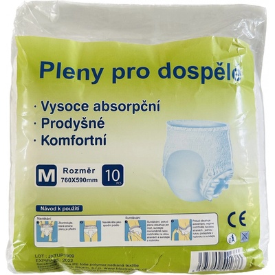 Black Storm plenkové natahovací kalhotky pro dospělé M 10 ks – Zboží Dáma