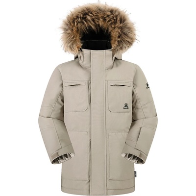 Kamik Детско яке парка Kamik Kid's Enzo Parka - Sand - размер 128 (EU) (703-6104-0317)