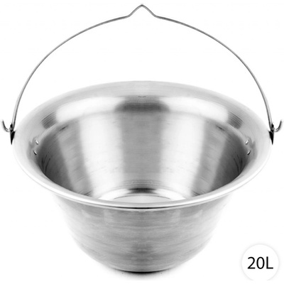 PROFI Zesílený nerezový kotlík na guláš 20L, Perfect Home 7105