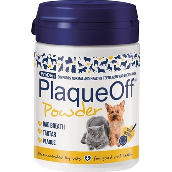 ProDen PlaqueOff Powder pro psy a kočky zubní kámen 40 g