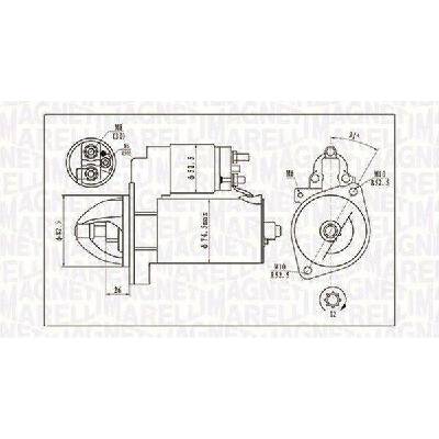 Startér MAGNETI MARELLI MQS1410