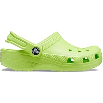 Crocs dětské pantofle zelená