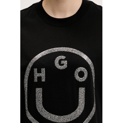 HUGO Blue Памучна тениска Hugo Blue Oversized_tee_B_6 (50550141)