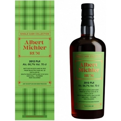 Albert Michlers Single Cask Fiji 2012 66,7% 0,7 l (karton)