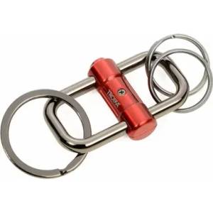 TROIKA Ключодържател Troika 2-WAY KEY, червен (KR22-09/RD)