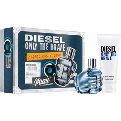 Diesel Only The Brave Комплект с Парфюм EDT за мъже 50ml