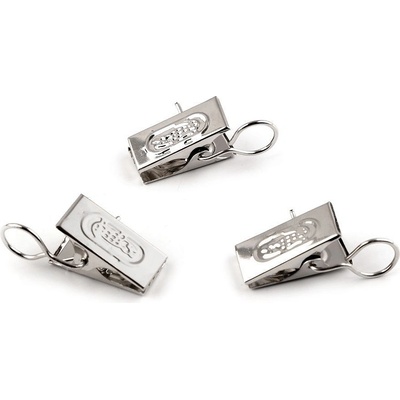 Pro Háčkování Žabky na záclony Balení produktu: 20 ks, Varianta: 1 nikl – Zboží Mobilmania