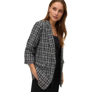 VERO MODA Сако Vero moda Frida blazer - Grey (Black / Detail Dark Melange)