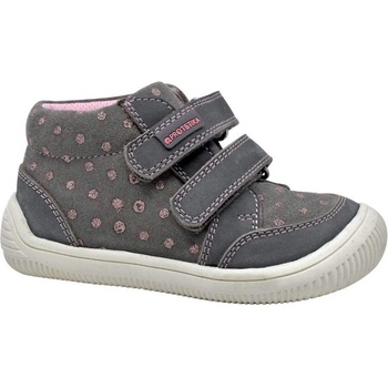 Protetika dívčí celoroční boty Barefoot Xenia šedá