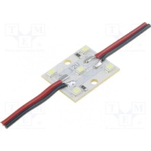 OPTOFLASH OF-LED5PLCC2-WW LED; bílá teple; 0,48W; 26lm; 12VDC; 120°; Poč.diod: 5; 27x22mm