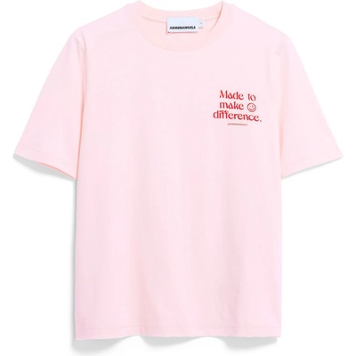 Armedangels Дамска тениска ARMEDANGELS Women's Lualaa Embro T-shirt - Pink Mist (916-6593-0213)