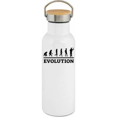 123TRIKO termoska Evolution šipky. Bílý tisk 500 ml