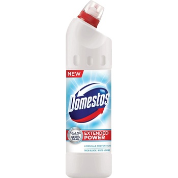 Domestos WC Гел за почистване на тоалетни чинии за искряща белота, 750мл