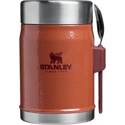 Stanley 1913 Jídelní termoska Stanley se lžičkou 400 ml Kladívková Cihlová