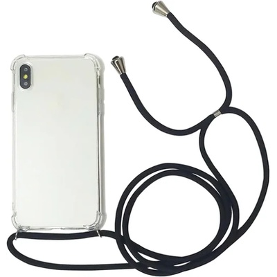 Прозрачен калъф с връзка Cord Case TPU Apple iPhone 12 Mini (449)