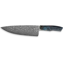 Xin Cutlery stabilized maple burl wood šéfkuchársky nôž 20 cm