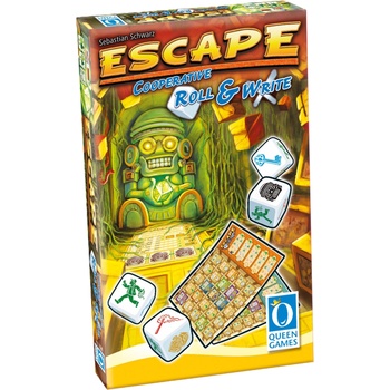 Queen Games Настолна игра Escape: Roll & Write - Семейна (10548-HU)