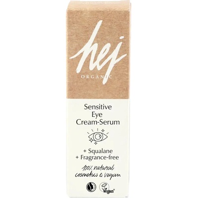 HEJ ORGANIC Omlazující oční krémové sérum pro citlivou pleť 15 ml – Zboží Dáma