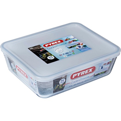 Pyrex Doza sklennená 2,6 l 24 x 19 x 8 cm