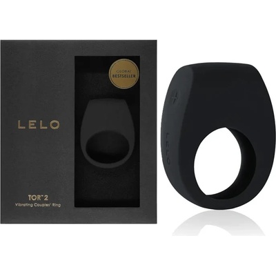Виброринг за взаимно удоволствие, черен - Tor II (LELO001822)