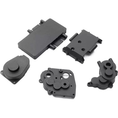 Hobbytech 1:18 CRX18 Crawler: Plastová klietka prevodovky sada