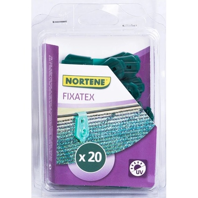 Nortene Klipy na pripevnenie tieniacej sieťky, Zelená