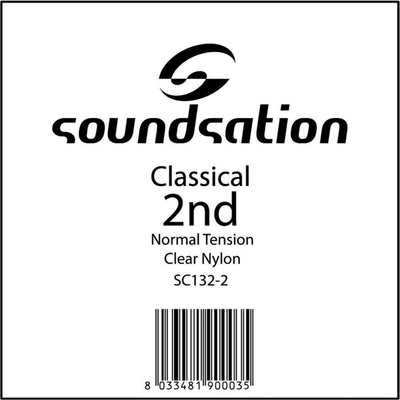 Soundsation Единична втора СИ струна за класическа китара sc132-2