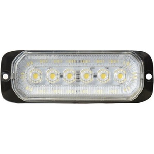  24led Лед Диоден 12-24v Габарит Маркер Токос + аварийна блиц бяла светлина мигаща за камион бус ван каравана платформа к