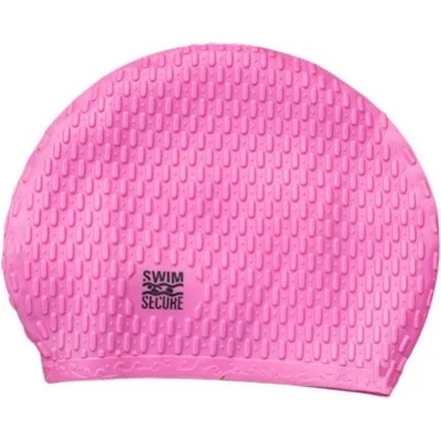 Swim Secure bubble swim hat розов