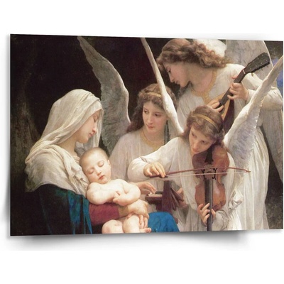 Sablio Obraz Panna s anjelmi - William-Adolphe Bouguereau - 150x110 cm