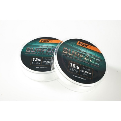 Fox Surface Floater Mainline clear 250 m 0,28 mm 12 lb