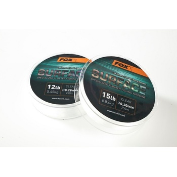 Fox Surface Floater Mainline clear 250 m 0,28 mm 12 lb