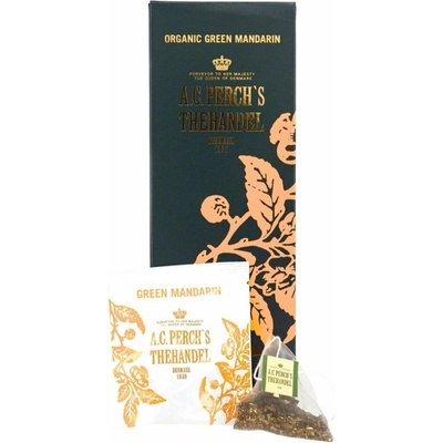 A.C. Perch's Thehandel Zelený čaj GREEN MANDARIN 25 čajových vrecúšok