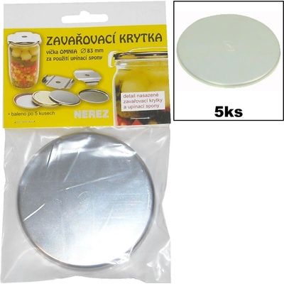 Zaváracie krytky na OMNIA viečka 68mm 5ks v balení