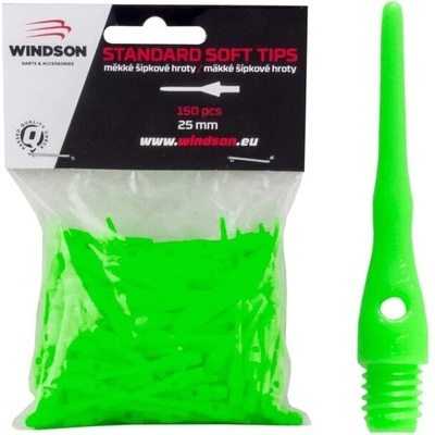 Windson HROTY SOFT 25mm - 150ks Hroty našipky, zelená – Zboží Dáma
