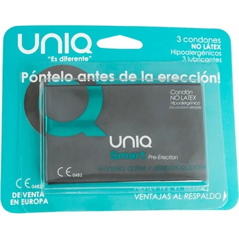 Image 1 of Uniq Smart Condoms No Latex 3 pack