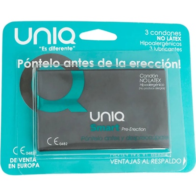 Uniq Smart Condoms No Latex 3 pack