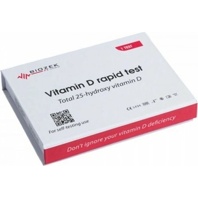 Biozek Vitamin D Self-Test domáci test na stanovenie hladiny vitamínu D v tele