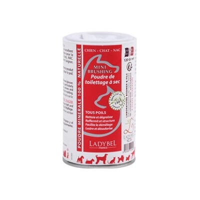 Ladybel France Suchý kartáčkový šampon 120 g