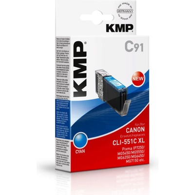 KMP Canon CLI-551XLC - kompatibilní