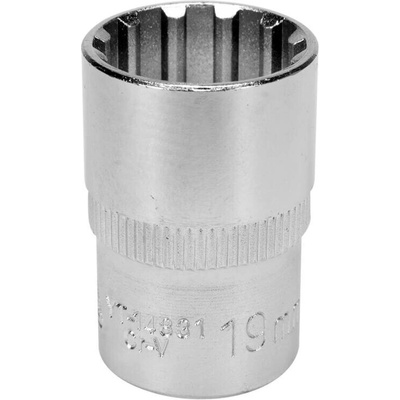 Yato - Nástavec vonkajší SPLINE 1/2" 19mm YT-14831