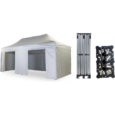 Tentino Small Hexagon 3 x 6 m šedá