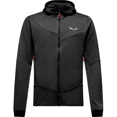 Salewa Мъжко поларено яке Salewa Sella Crevasse Hooded Jacket Fleece jacket - Black Out - размер 50 (EU) (005-5536-0113)