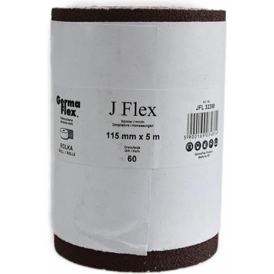 Germaflex Brusné plátno 11,5cm x 5m v roli Brúsne plátno rolka zrnitost P60