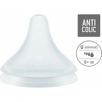 NUK Perfect Match cumlík Universal 6+ m. 2 ks