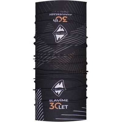 High Point bezešvý multifunkční šátek Tau scarf black – Zboží Dáma