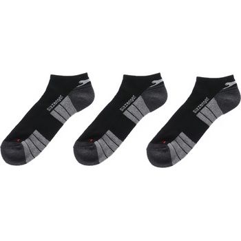 Image 1 of Slazenger Мъжки чорапи Slazenger 3 Pack Trainer Socks Mens - Black